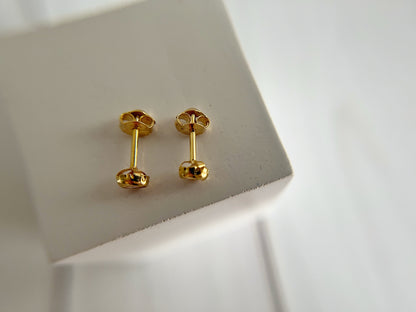 Abridores Plata 925 con Baño de Oro