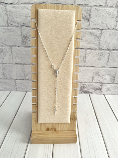 Rosario Balín 2mm 40cm - Plata 925