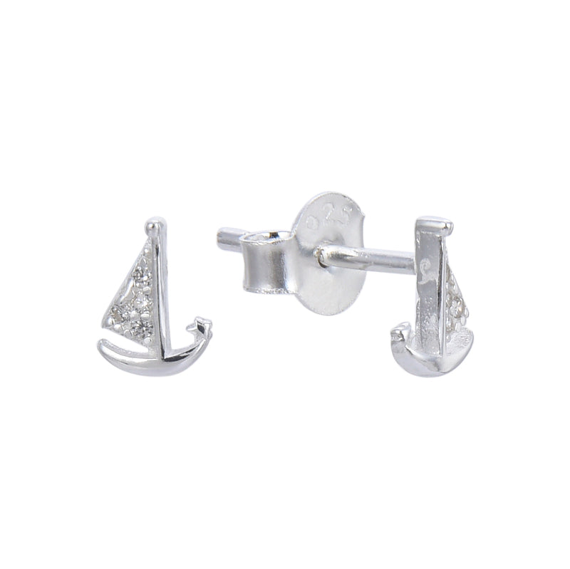 Zarcillos Barcos - Plata 925