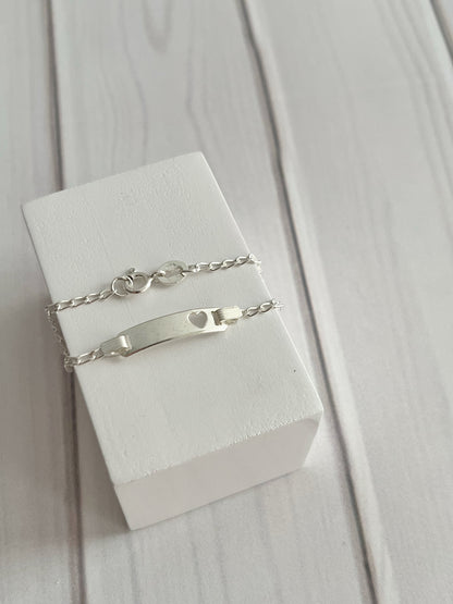 Esclava Corazon 12,8cm - Plata 925