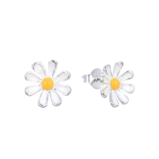 Zarcillos de Margaritas - Plata 925